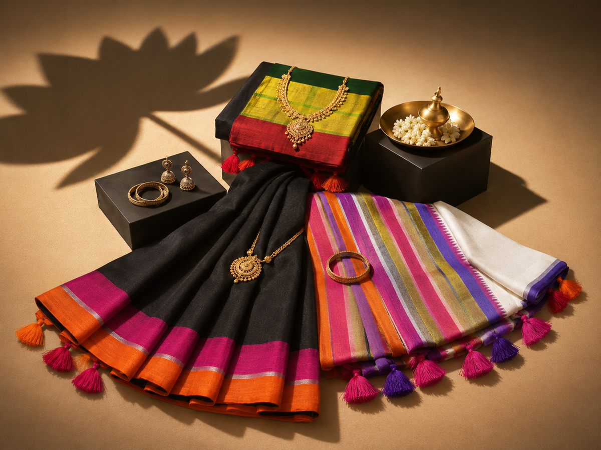 Mulcotton Saree
