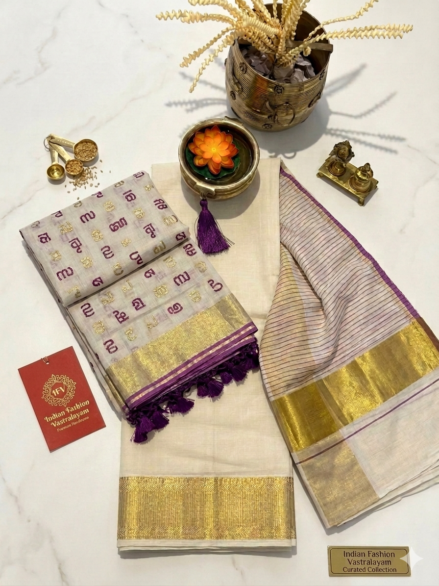 Onam Saree