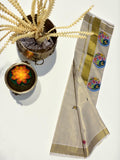 Kerala Saree - Floral Rainbow
