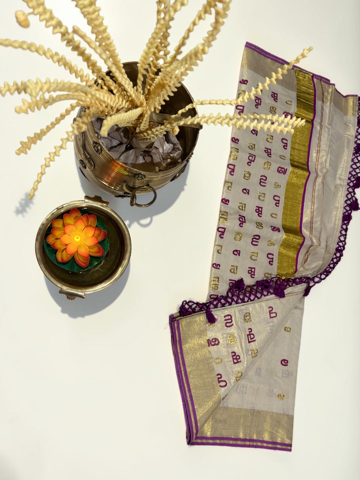 Kerala Saree - Malayalam Scripture Re-Defined