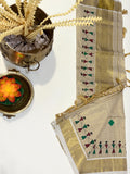 Kerala Saree - Warli Design